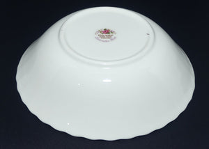 Royal Albert Bone China England Lavender Rose set of 6 bowls | 16cm diam | early stamp