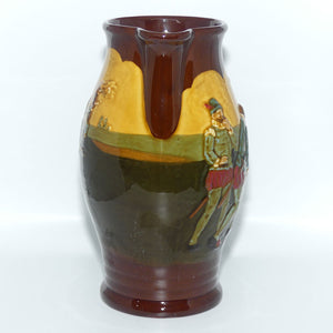 Royal Doulton Kingsware Sir Francis Drake Bowling large jug  