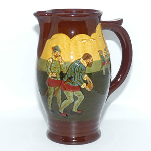 Royal Doulton Kingsware Sir Francis Drake Bowling large jug  