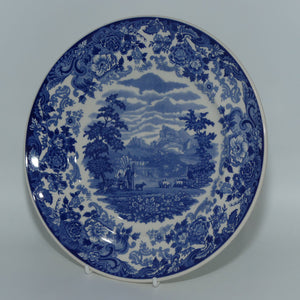 wedgwood-queens-ware-blue-and-white-collection-plate-the-shepherd