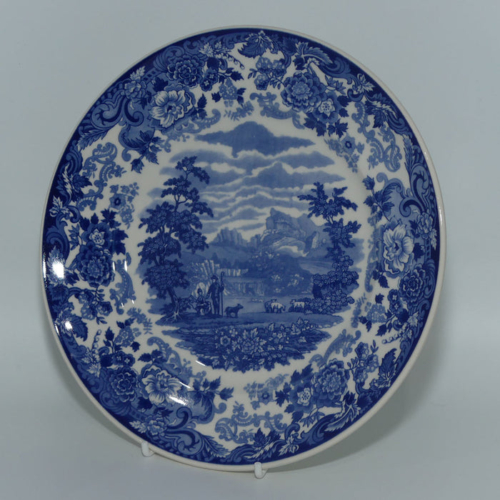 Wedgwood Queens Ware | Blue and White Collection plate | The Shepherd