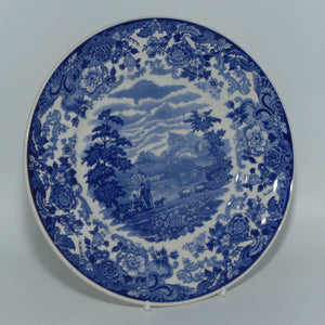 wedgwood-queens-ware-blue-and-white-collection-plate-the-shepherd