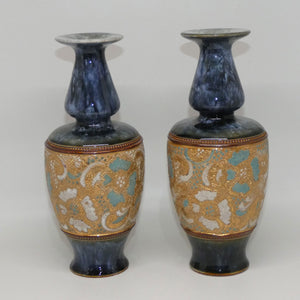 royal-doulton-slaters-patent-pair-stoneware-blue-and-white-enamelled-vases-c-1905