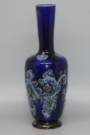 doulton-lambeth-george-tinworth-stoneware-blue-glaze-vase-c-1879