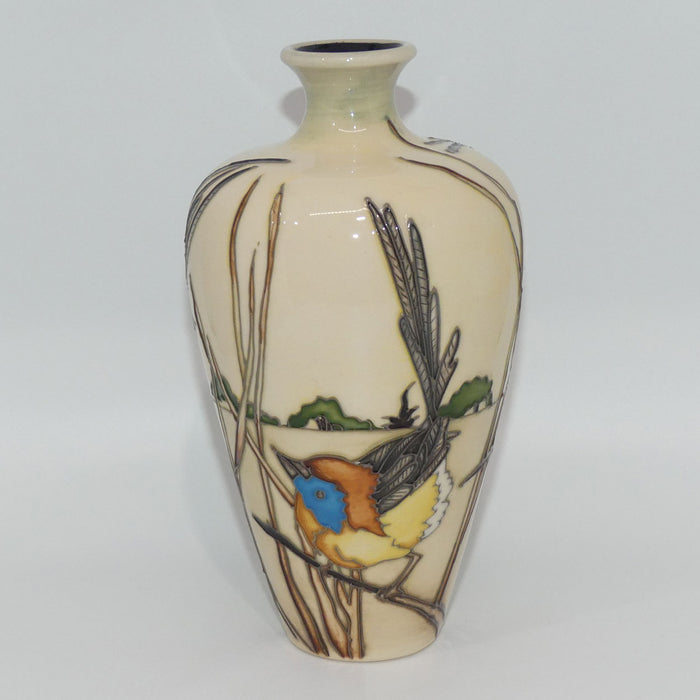 Moorcroft Southern Emu Wrens 72/6 vase | Trial B |dated 12.4.17