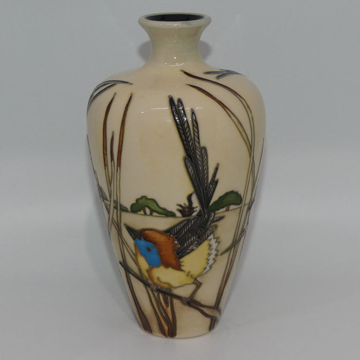 Moorcroft Southern Emu Wrens 72/6 vase | Trial A | dated 12.4.17
