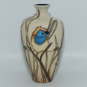 Moorcroft Southern Emu Wrens 72/6 vase | Trial C | dated 13.4.17