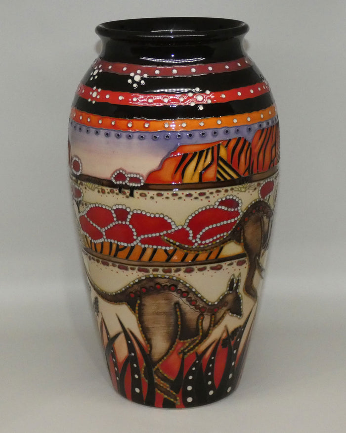 Moorcroft Spirit of Australia 393/12 vase | LE 14/25