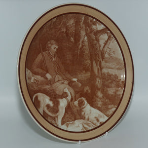Royal Doulton Sport and Leisure plate | Sporting Scenes | sepia tones