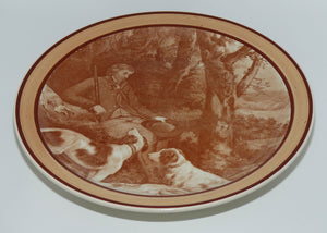 Royal Doulton Sport and Leisure plate | Sporting Scenes | sepia tones