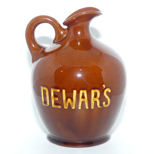 Royal Doulton Kingsware Sporting Squire Globular flask | Red Brown