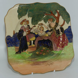 Royal Doulton Chivalry plate | Gilt Highlights