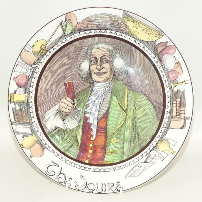 Royal Doulton Professionals The Squire rack plate D6284