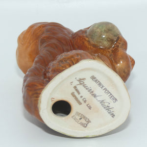 Beswick Beatrix Potter Squirrel Nutkin BP2a Gold