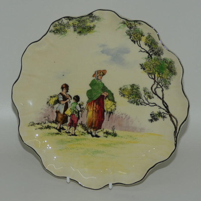 Royal Doulton Gleaners and Gypsies Stafford shape plate