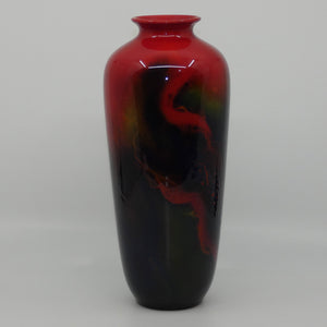 royal-doulton-flambe-sung-veined-tall-narrow-base-vase