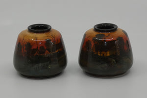 royal-doulton-pair-of-miniature-hand-painted-sunset-vases