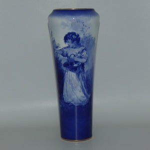 royal-doulton-blue-childrens-tapering-vase-girl-gathering-flowers
