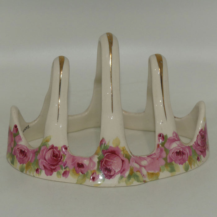Royal Doulton Raby Rose 4 section toast rack D5533 | #1