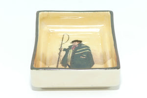 Royal Doulton Dickens Tony Weller stacking ashtray | suit cigarette box D5862