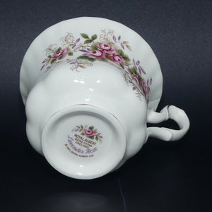 Royal Albert Bone China England Lavender Rose trio | later backstamp