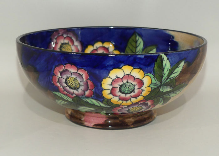 H & K Tunstall Hand Painted Gaiety bowl signed R Grocott