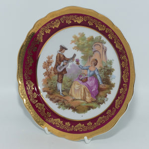 Limoges Veritable Porcelain D'Art Serenading plate | 17cm | Fragonard