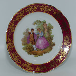 Limoges Veritable Porcelain D'Art Courting plate | 19cm | Fragonard