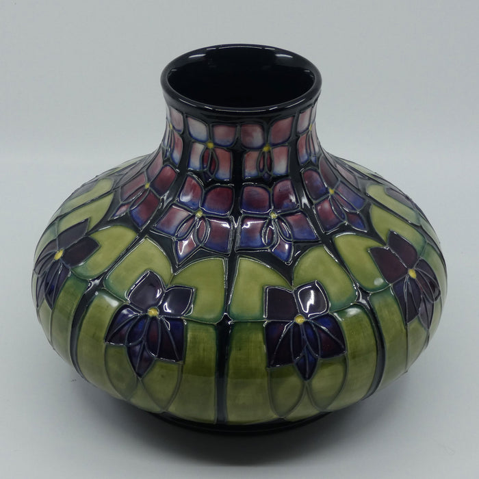 Moorcroft Stylised Violets 32/8 vase
