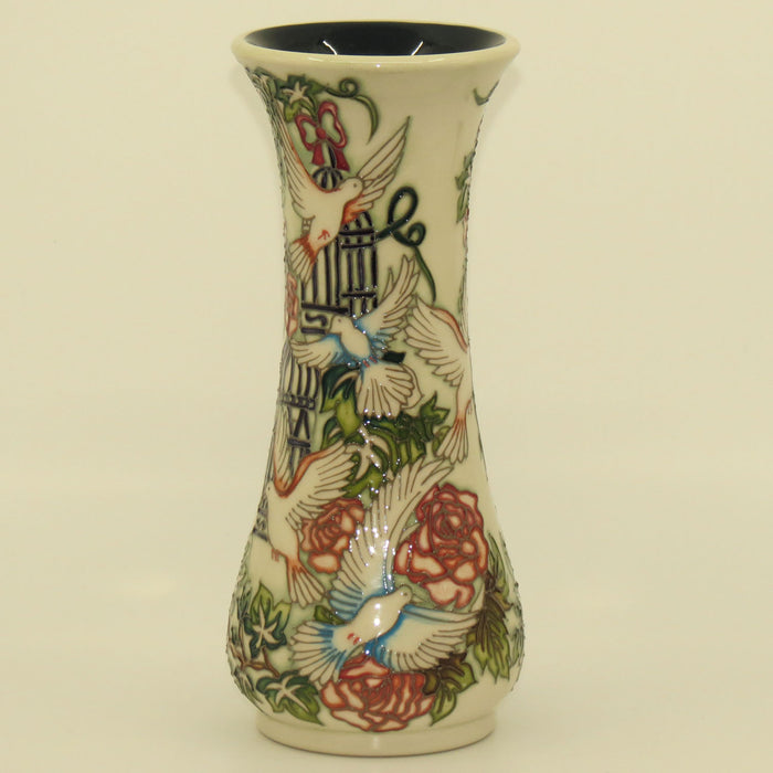 Moorcroft Wedding Gift 364/8 vase (Ltd Ed)