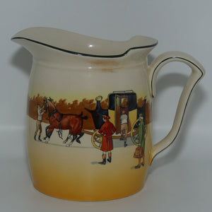 Royal Doulton Coaching Days Westcott shape jug | Large #2