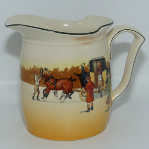 Royal Doulton Coaching Days Westcott shape jug | Large #2