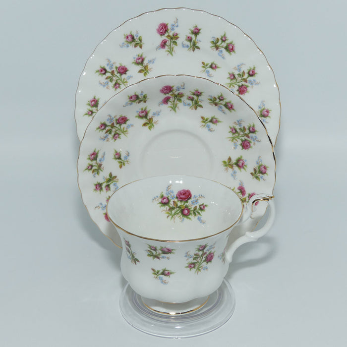 Royal Albert Bone China England Winsome trio | early patterned stamp